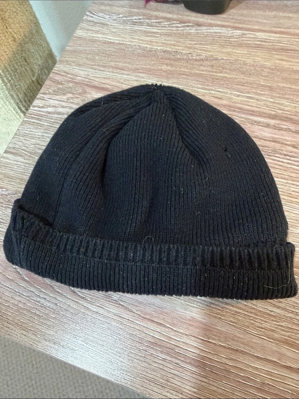 NYC Black Knit Beanie - Classic Men’s Winter Hat